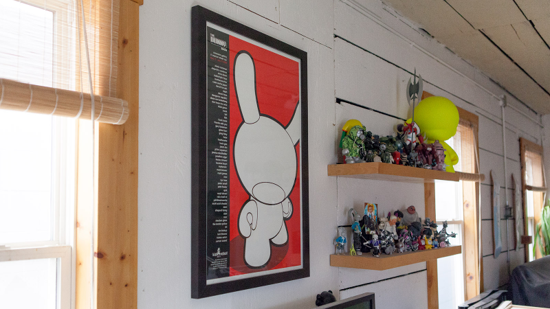 Illustration for article titled This is the man behind Ken Block's Blockhead logo: Huck Gee